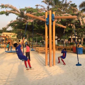 018 Balancing -  Aerial Seesaw