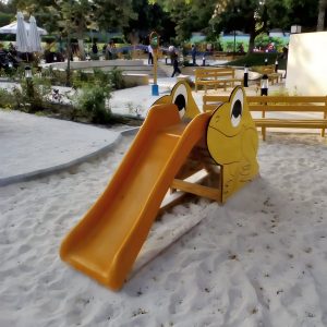 035 Frog Toddlers Slide