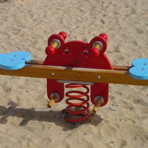 004 Double Seat Spring Rocker